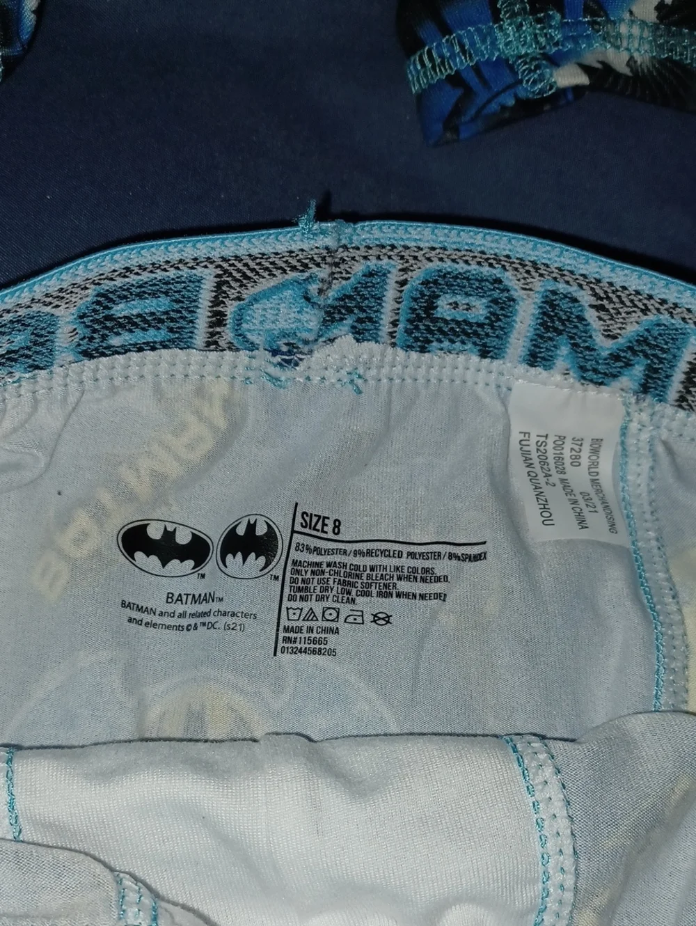 Bundle Of 11 Batman Boys Superhero Boxer Briefs Underwear Size 8